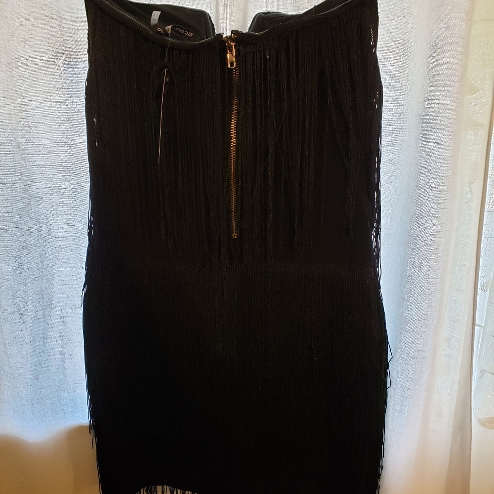 Maxi Black Cocktail Dress